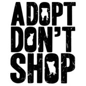 Adopt Don't Shop (black)