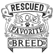 Rescued is our Favourite Breed